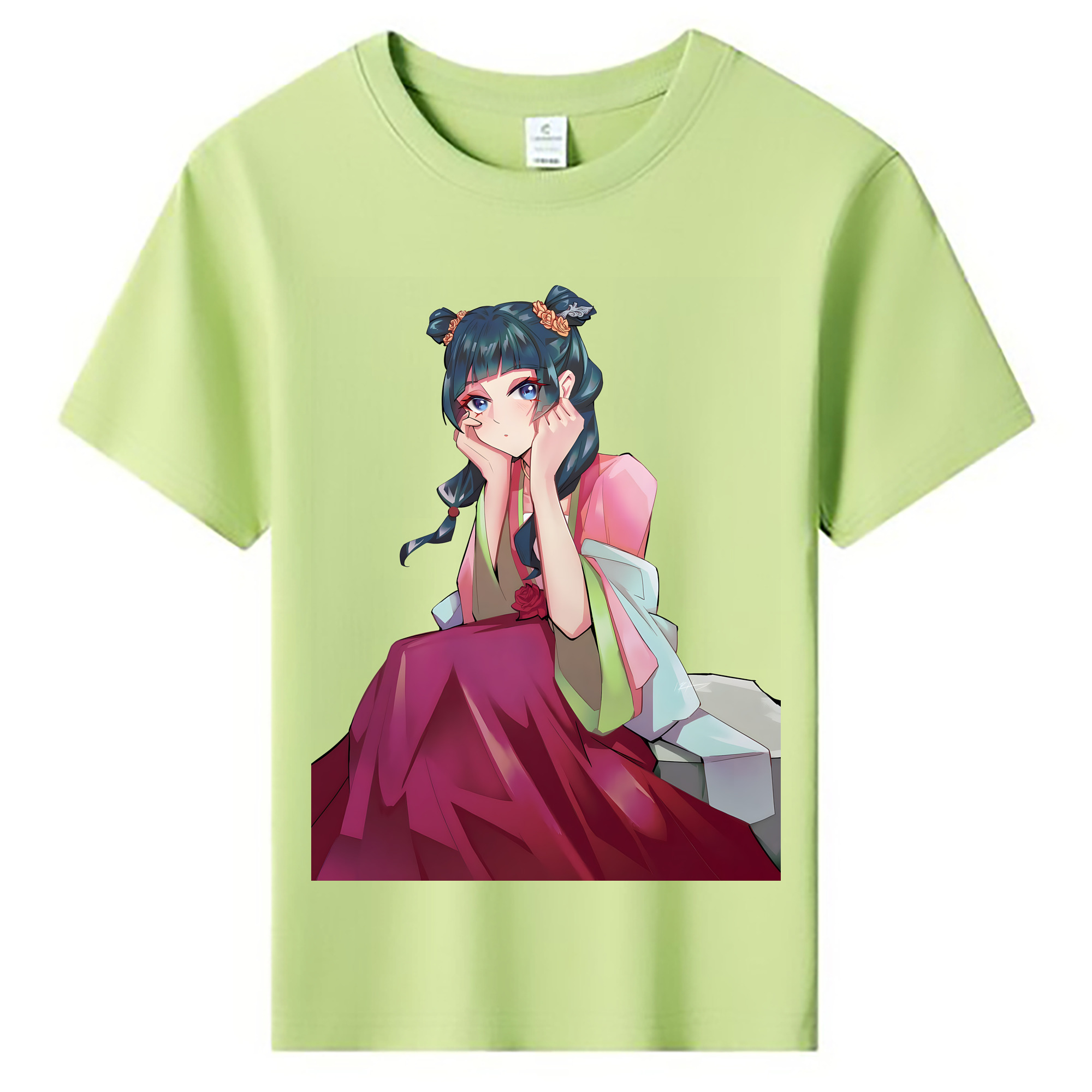 （画像用） 薬屋のひとりごと The Apothecary Diaries 綿100％キッズTシャツ（フロントプリント）